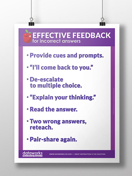 Effective Feedback